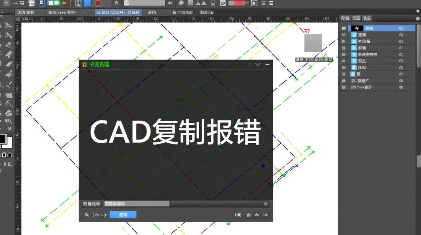 CAD复制就报错是什么原因导致的? CAD复制就报错是什么原因导致的?
