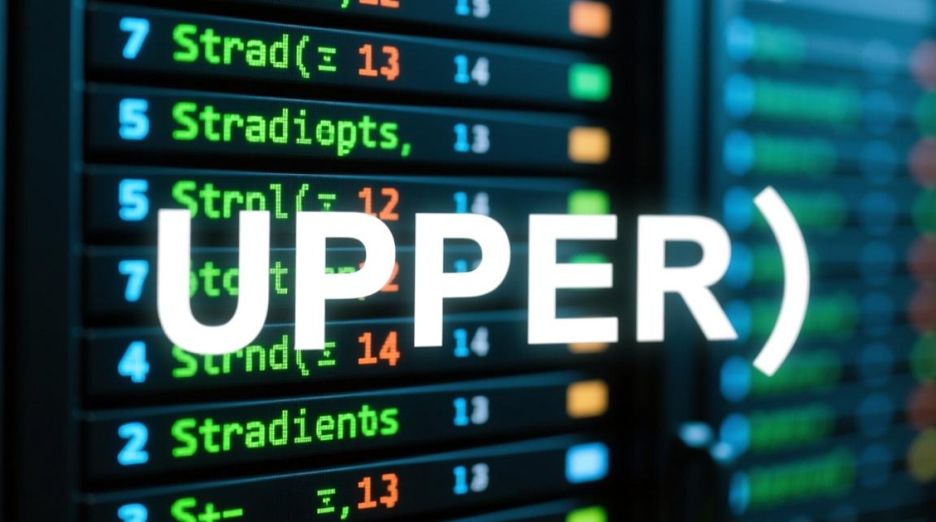 数据库中upper函数怎么用?大小写转换具体步骤是什么? 数据库中upper函数怎么用?大小写转换具体步骤是什么?