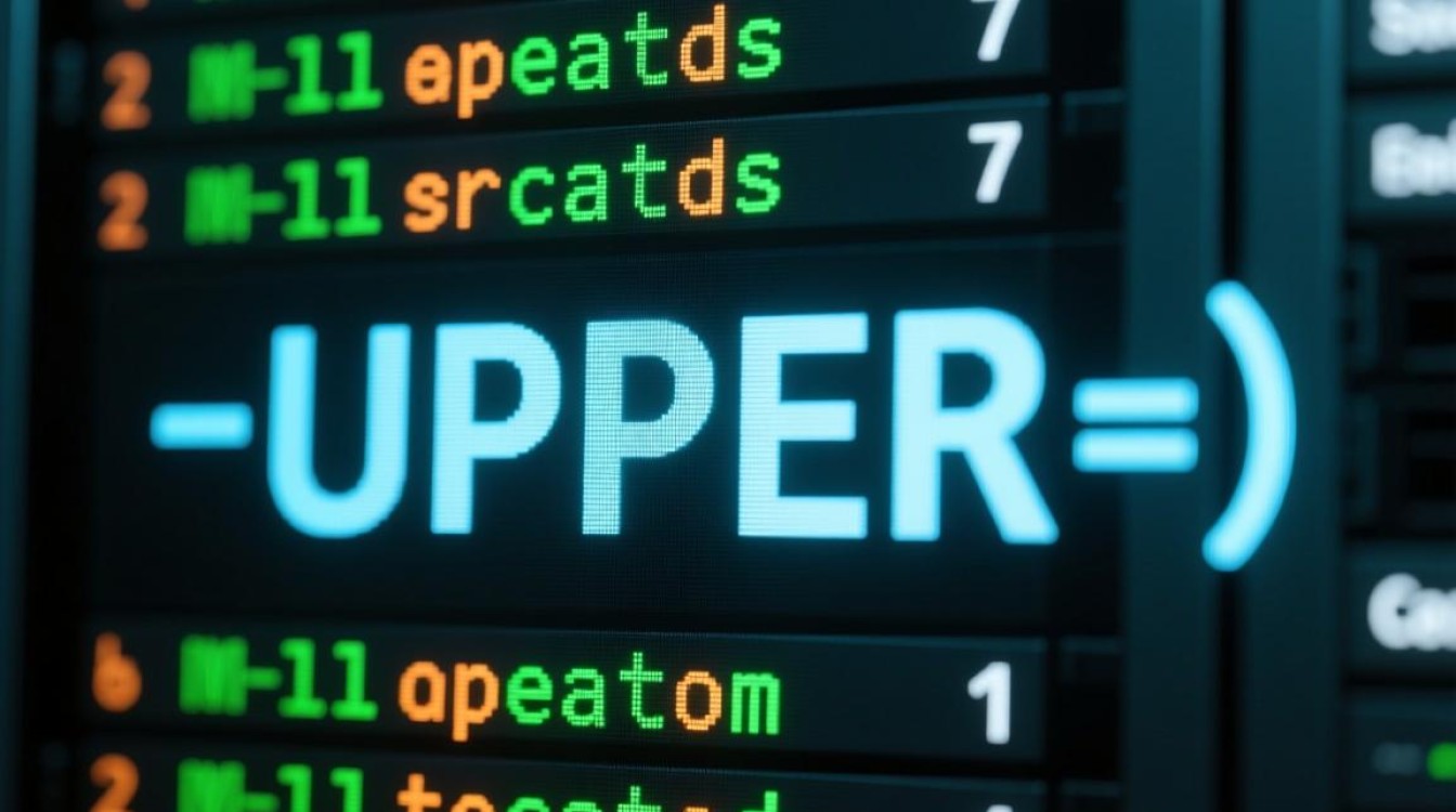 数据库中upper函数怎么用?大小写转换具体步骤是什么? 数据库中upper函数怎么用?大小写转换具体步骤是什么?