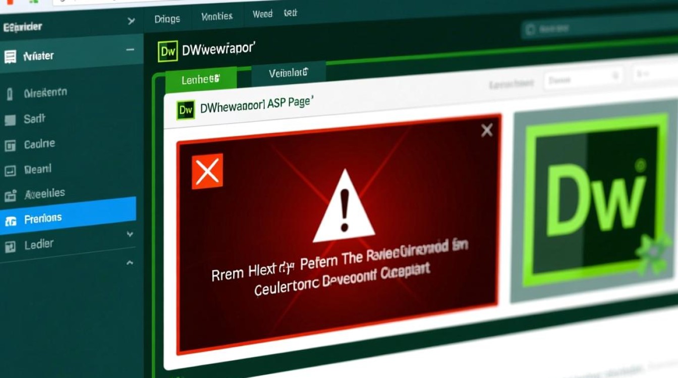 dw预览asp页面报错是什么原因导致的? dw预览asp页面报错是什么原因导致的?
