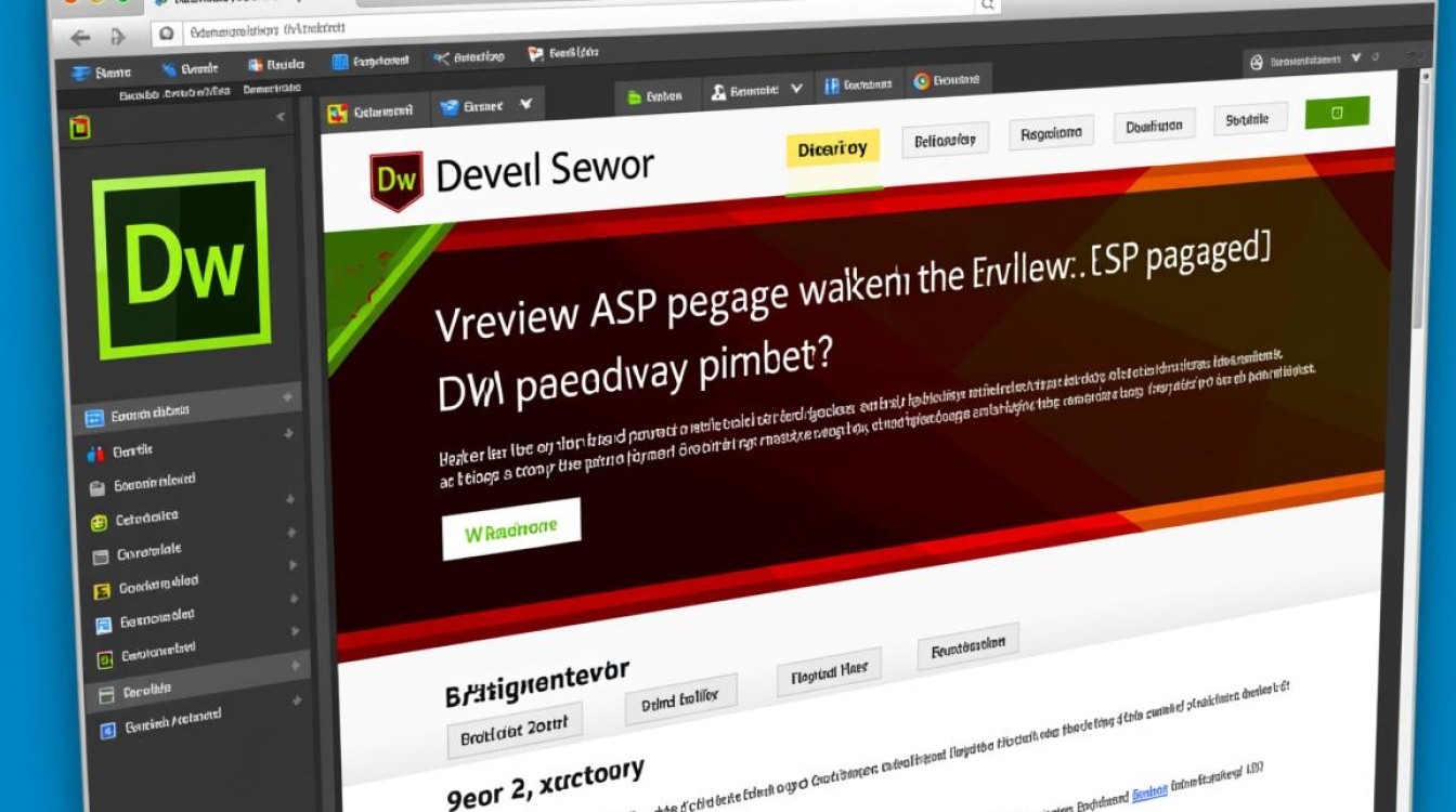 dw预览asp页面报错是什么原因导致的? dw预览asp页面报错是什么原因导致的?