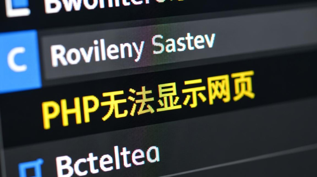 php无法显示网页是什么原因导致的? php无法显示网页是什么原因导致的?