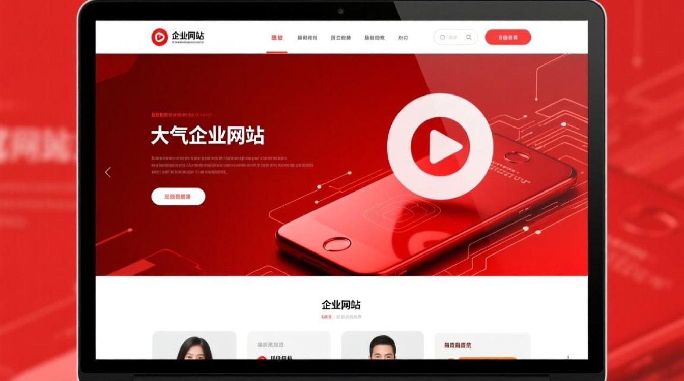 红色大气企业网站怎么做才更吸引客户? 红色大气企业网站怎么做才更吸引客户?