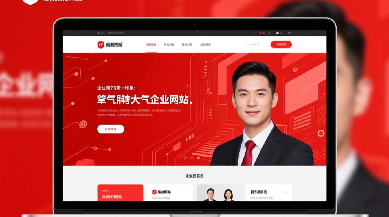 红色大气企业网站怎么做才更吸引客户? 红色大气企业网站怎么做才更吸引客户?