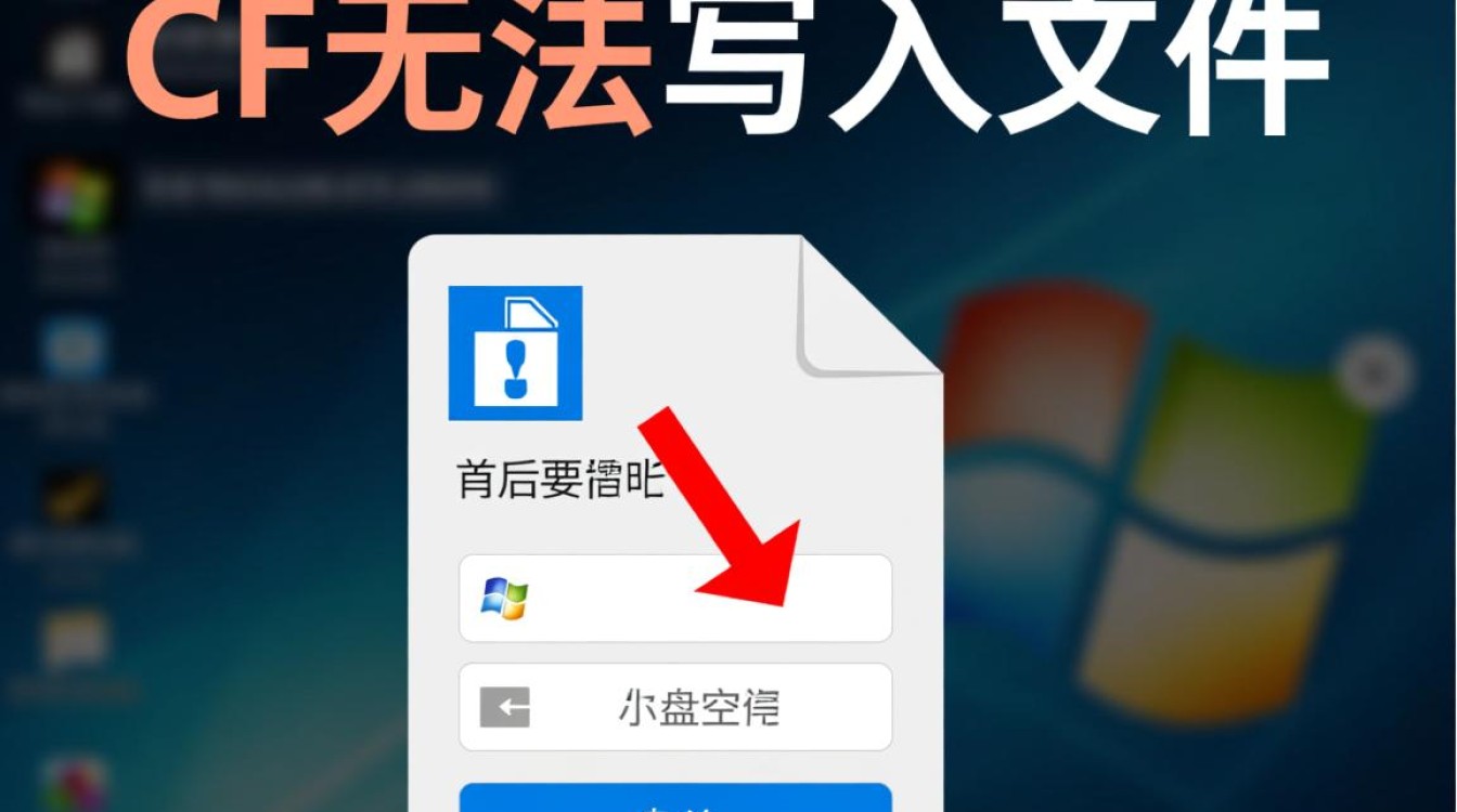 cf无法写入文件怎么办?解决方法与原因解析 cf无法写入文件怎么办?解决方法与原因解析