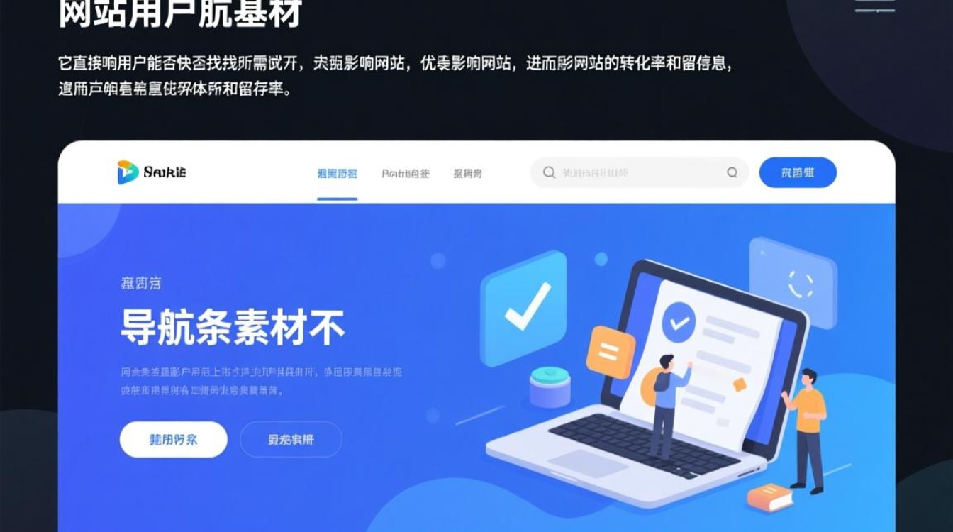 网站导航条素材去哪找？有哪些实用免费资源？