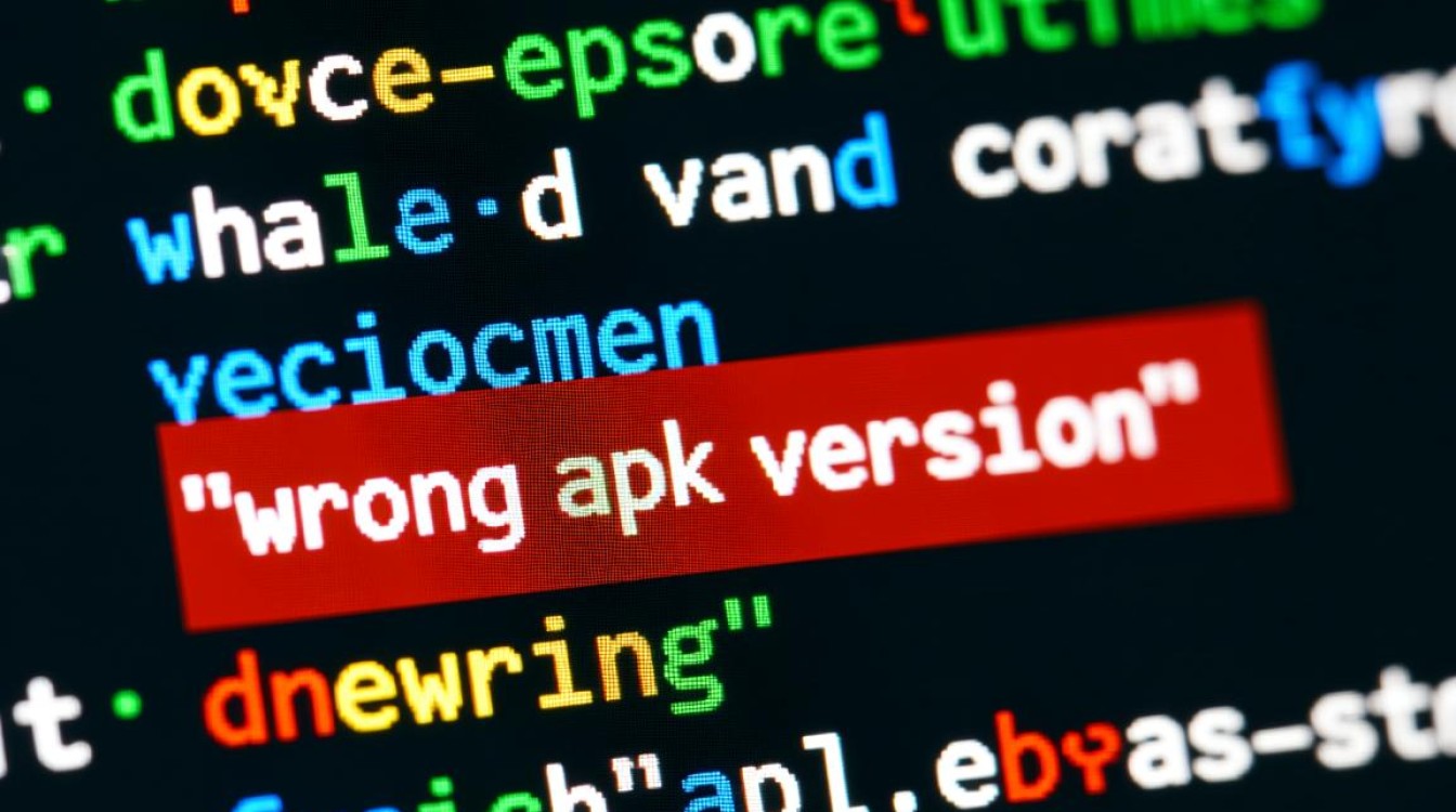 Wrong APK version报错怎么解决?更新版本还是降级兼容? Wrong APK version报错怎么解决?更新版本还是降级兼容?