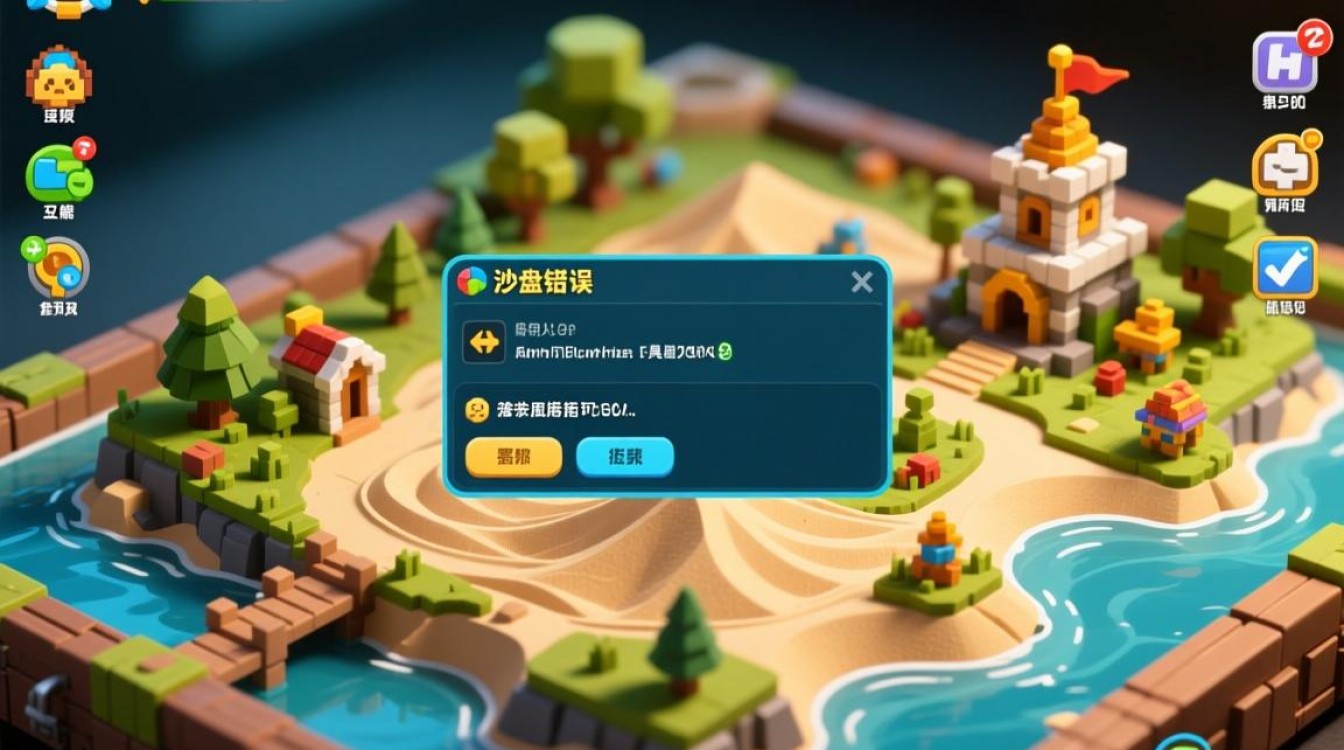 沙盘游戏报错怎么办?解决方法与步骤详解 沙盘游戏报错怎么办?解决方法与步骤详解