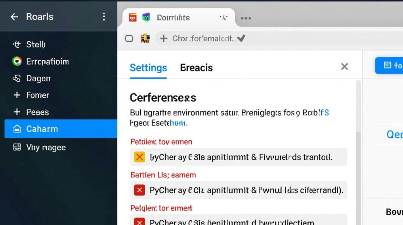 pycharm settings报错如何解决?常见原因与排查方法是什么? pycharm settings报错如何解决?常见原因与排查方法是什么?