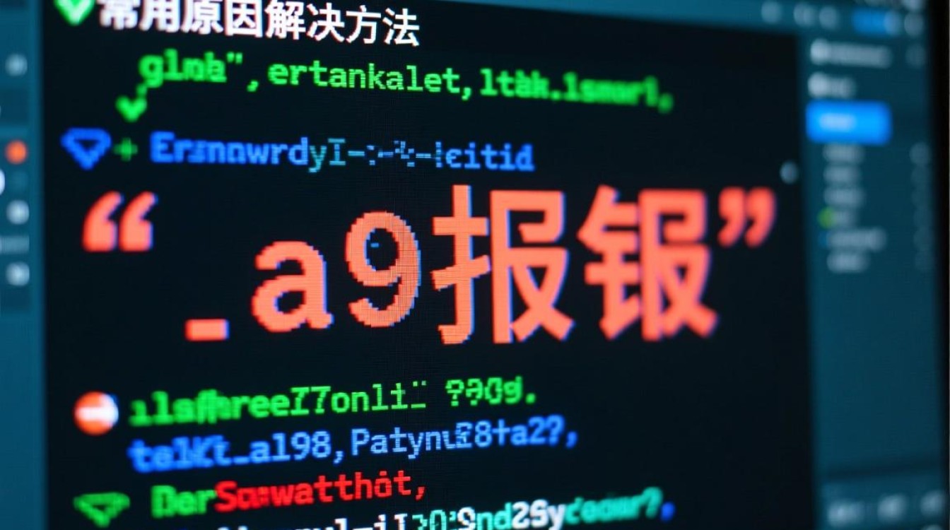 a9报错怎么办?解决方法与原因分析 a9报错怎么办?解决方法与原因分析