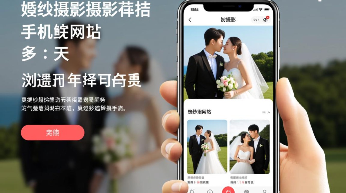 婚纱摄影手机网站哪家好？在线选片预约靠谱吗？