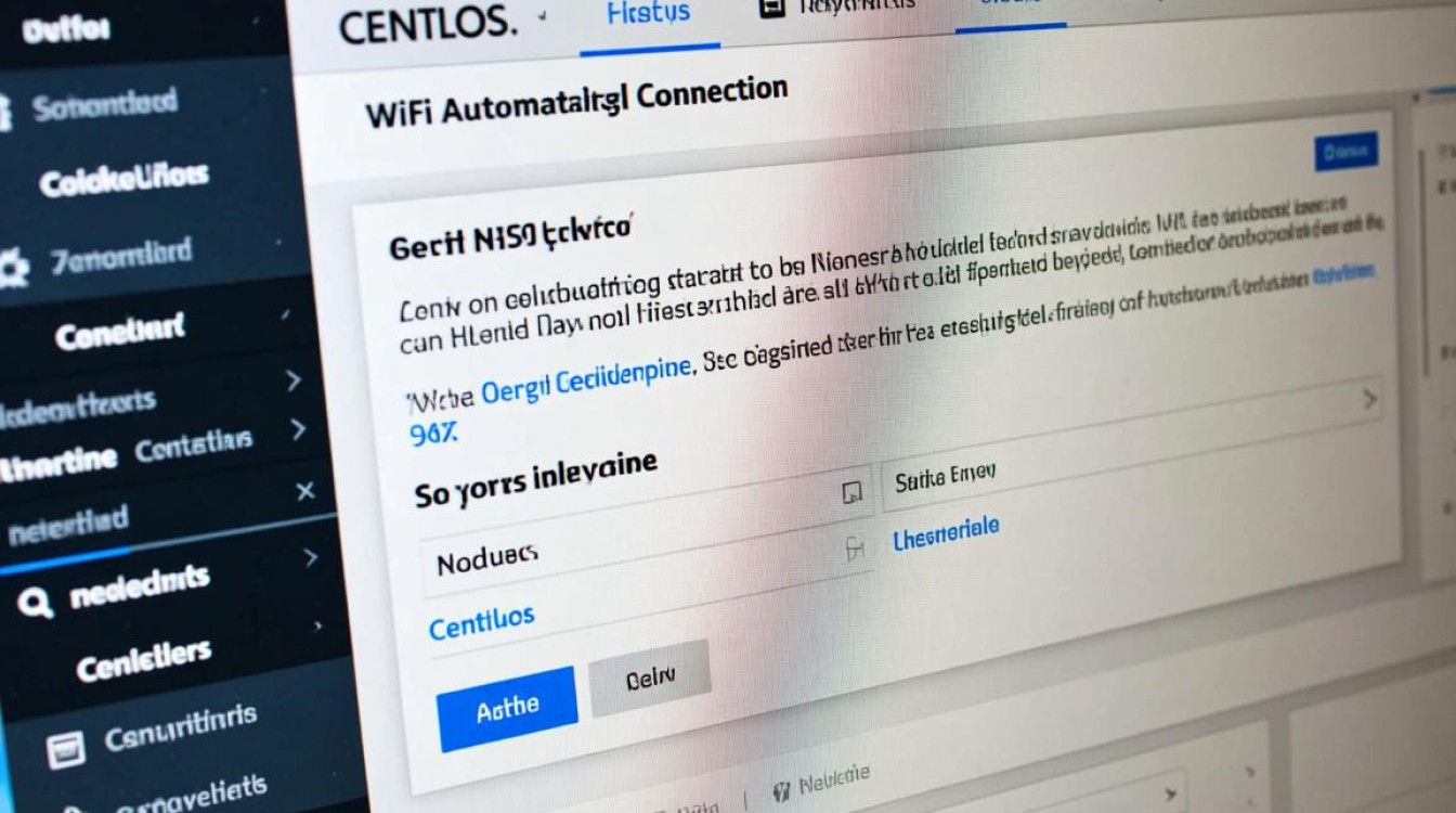 CentOS 7 开机后WiFi如何自动连接配置? CentOS 7 开机后WiFi如何自动连接配置?