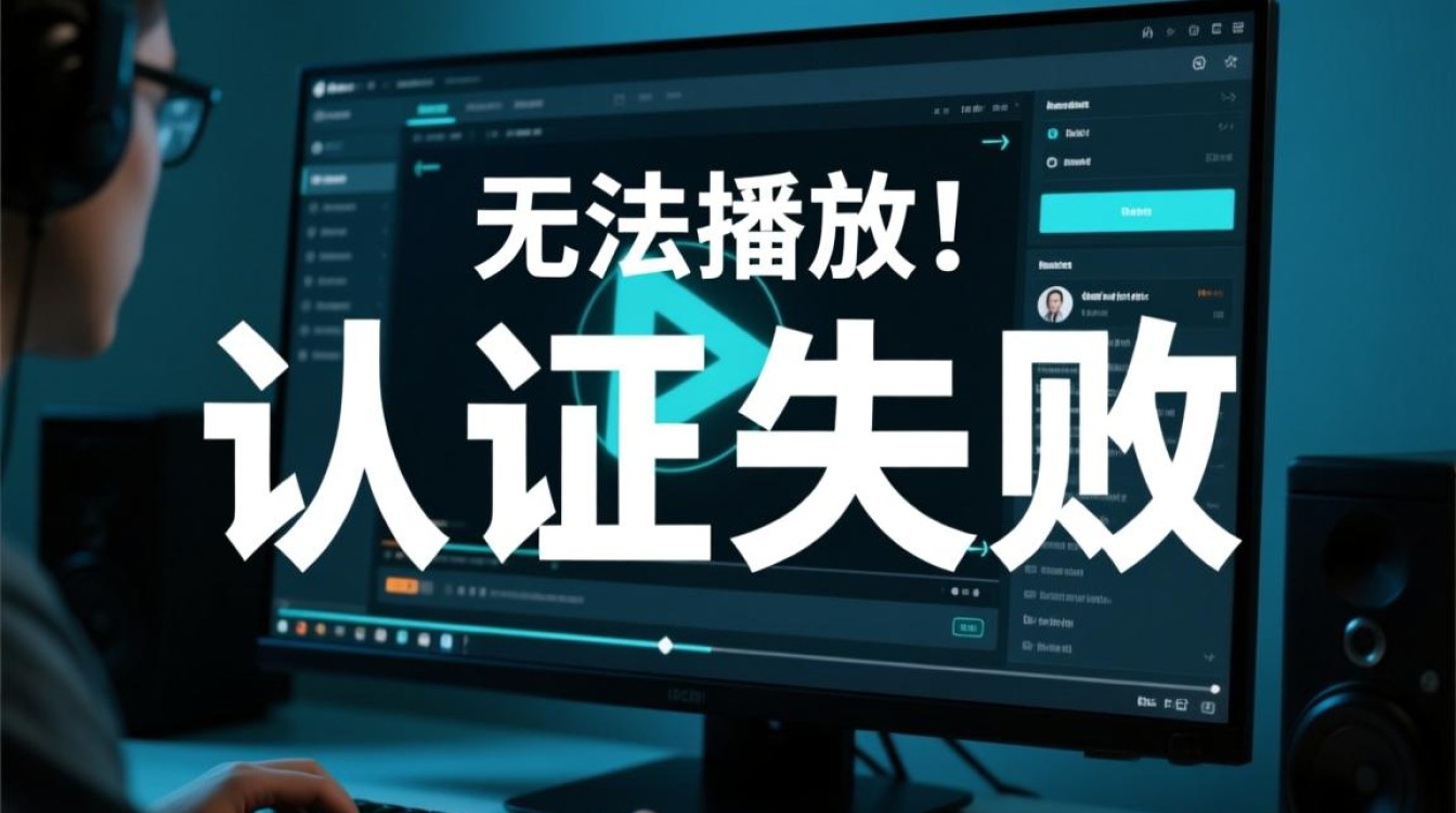 为什么会出现认证失败 无法播放错误? 为什么会出现认证失败 无法播放错误?