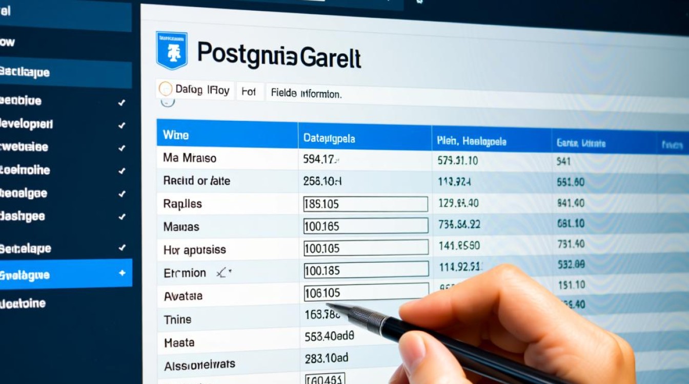 pg数据库怎么获取表的字段信息? pg数据库怎么获取表的字段信息?