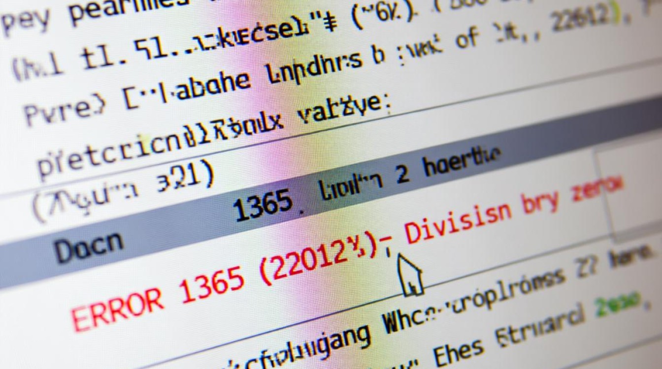 MySQL报错1365是什么原因导致的，如何解决？