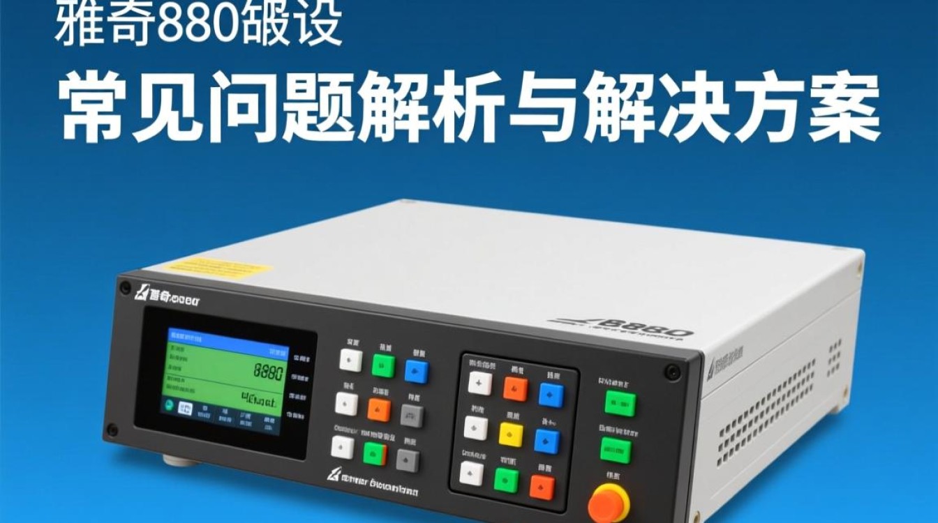 雅奇880报错怎么办？常见故障代码解决方法是什么？