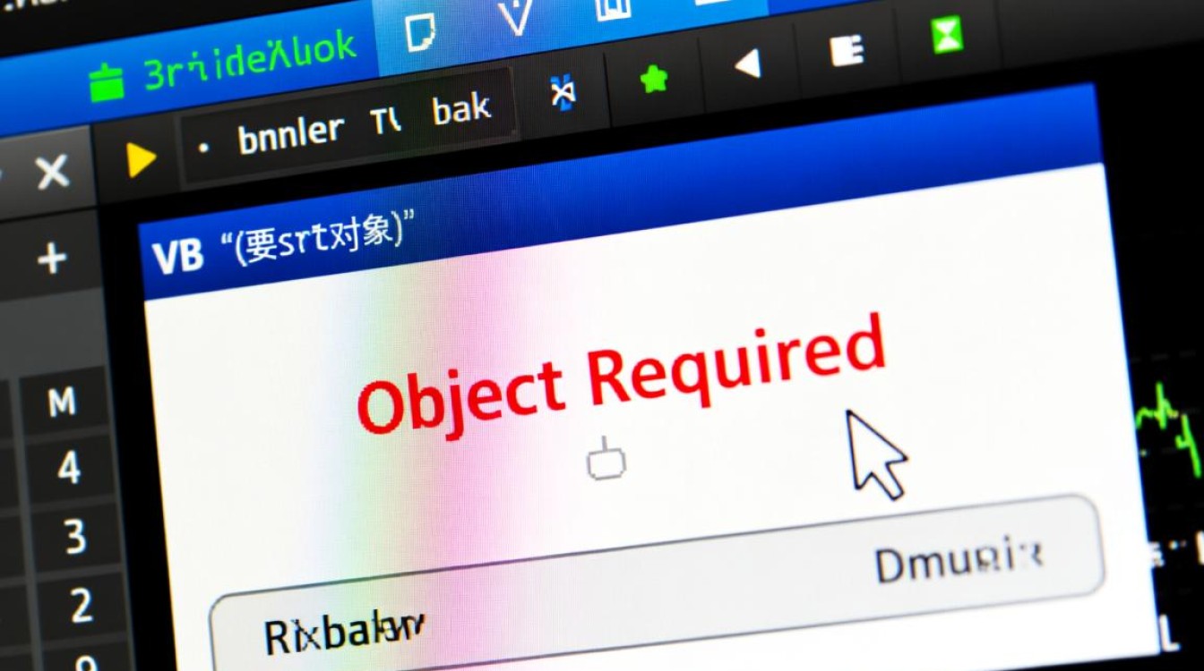 vb报错要求对象是什么原因导致的? vb报错要求对象是什么原因导致的?