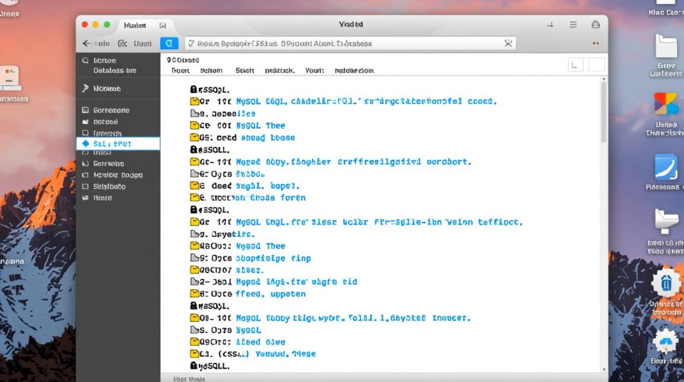 mac下打开MySQL导入的数据库文件用什么工具操作? mac下打开MySQL导入的数据库文件用什么工具操作?