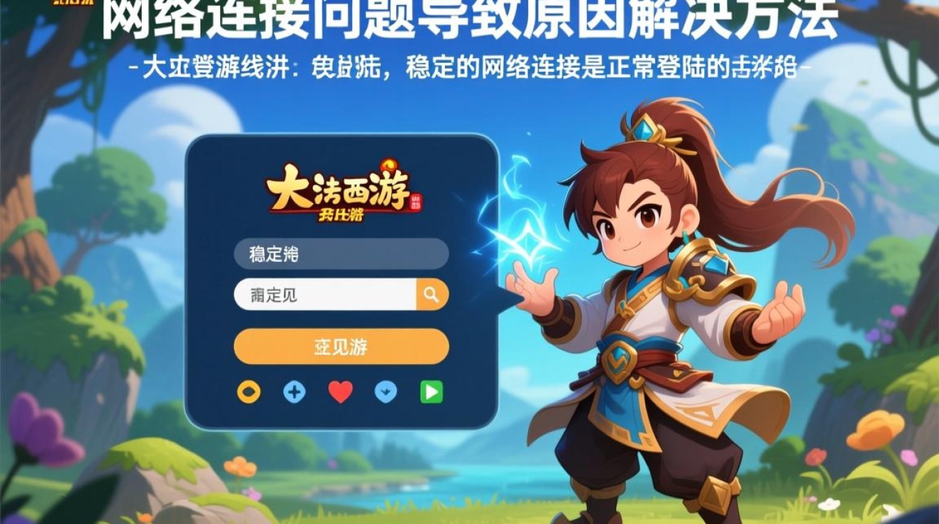 大话西游无法登陆怎么办？教你解决登录失败问题