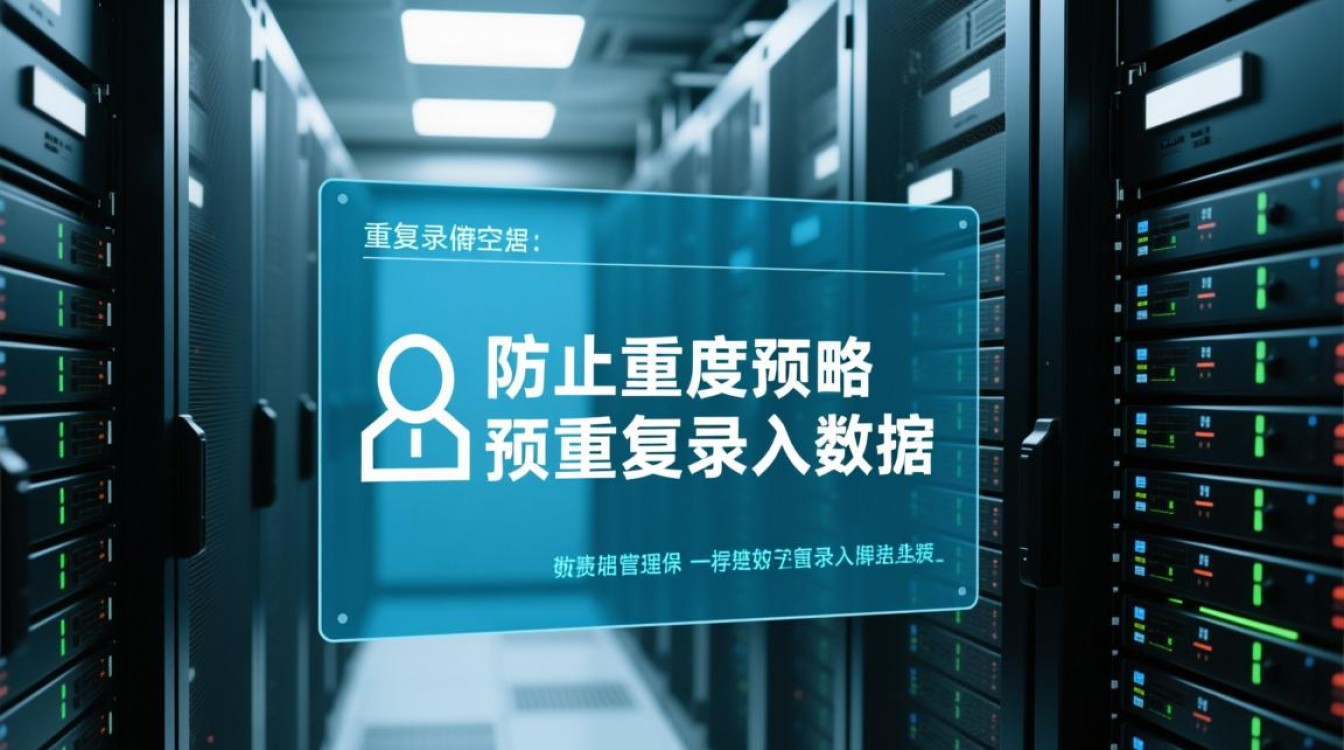 如何设置数据库不让录入重复数据？