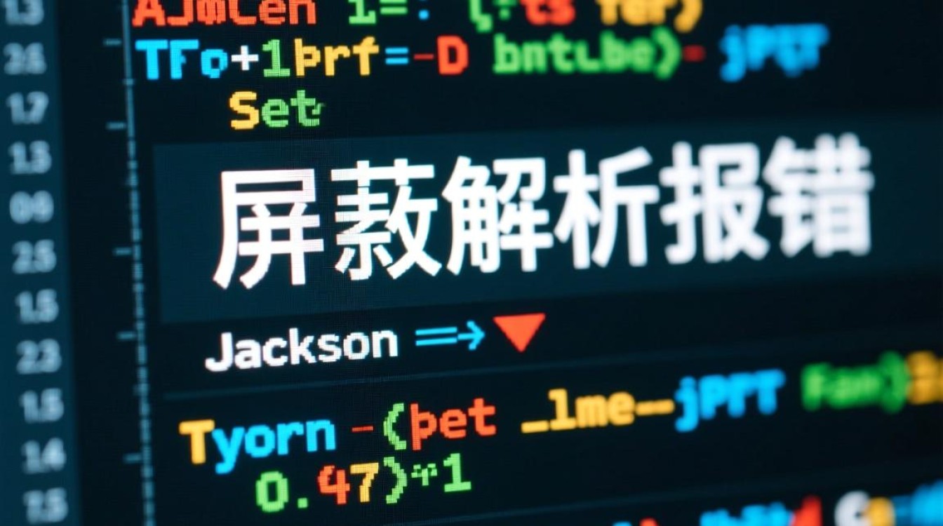 Jackson屏蔽解析报错怎么办？原因及解决方案有哪些？