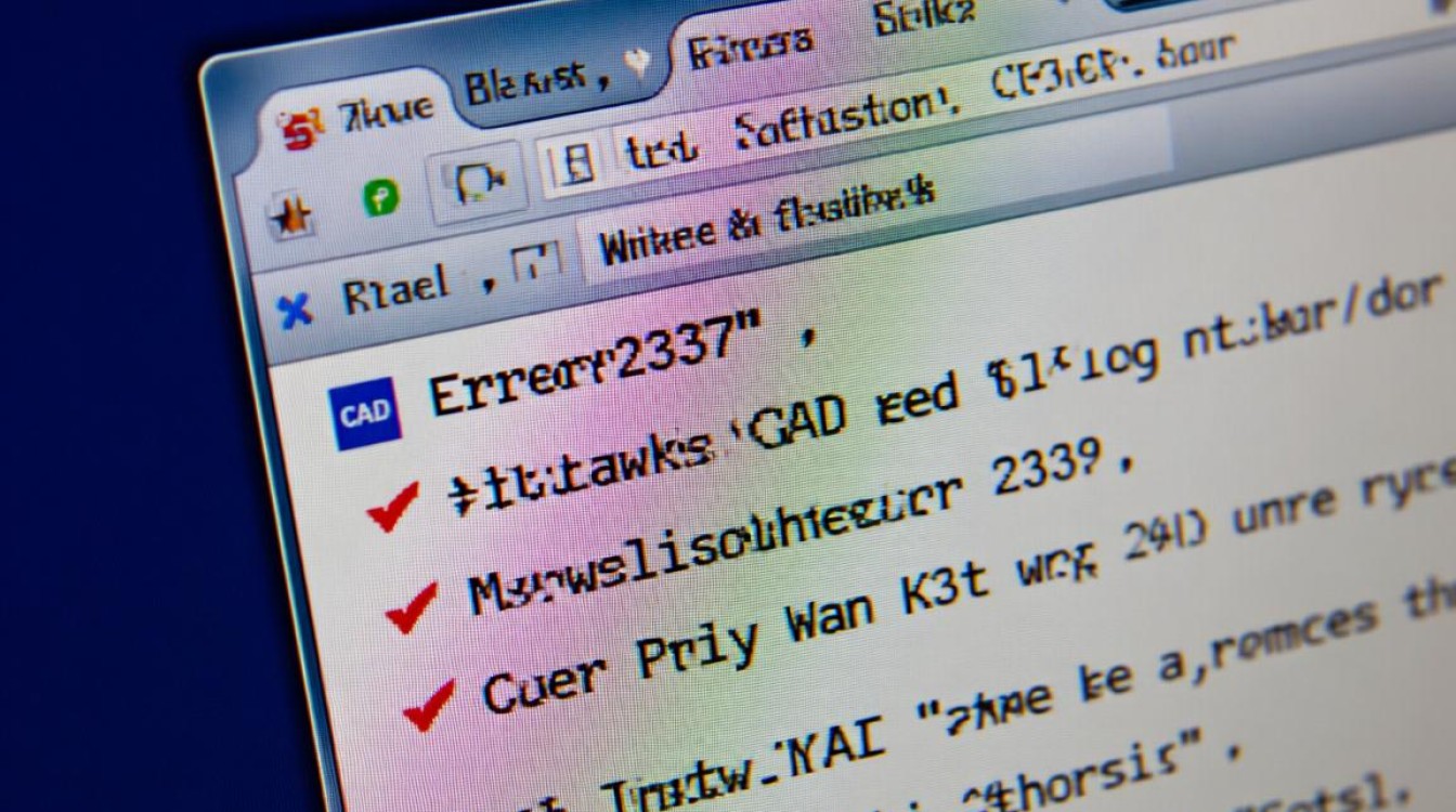 安装CAD报错2337是什么原因？怎么解决？