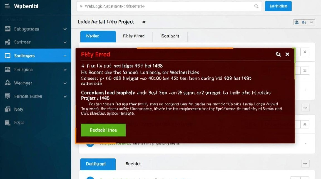weblogic项目启动报错如何排查解决？