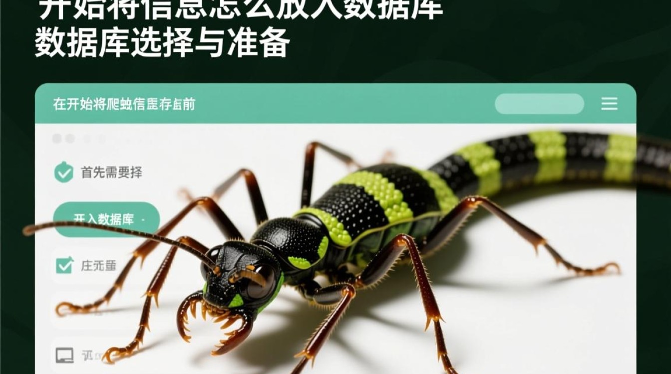 爬虫信息怎么放入数据库？具体步骤和代码示例是什么？