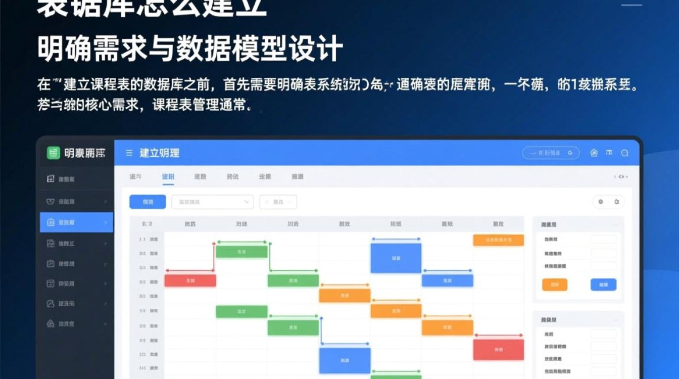 课程表的数据库怎么建立？新手如何设计高效课程表数据库？