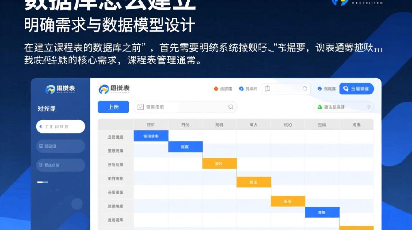 课程表的数据库怎么建立？新手如何设计高效课程表数据库？