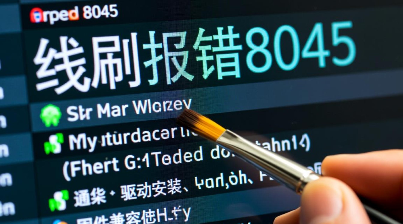 线刷报错8045怎么办？解决方法与原因详解
