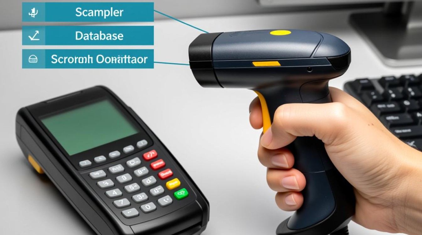 怎么读取扫描枪的数据库