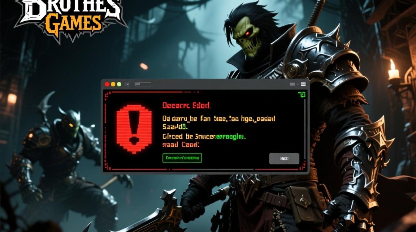 暗黑兄弟游戏报错