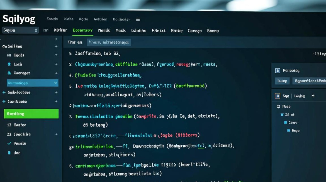 Sqlyog建表报错怎么办？常见原因及解决方法