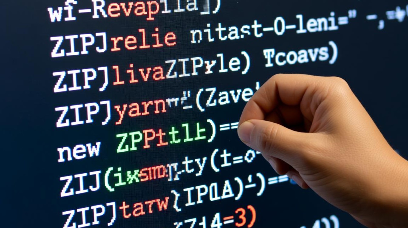 new zipFile时报错