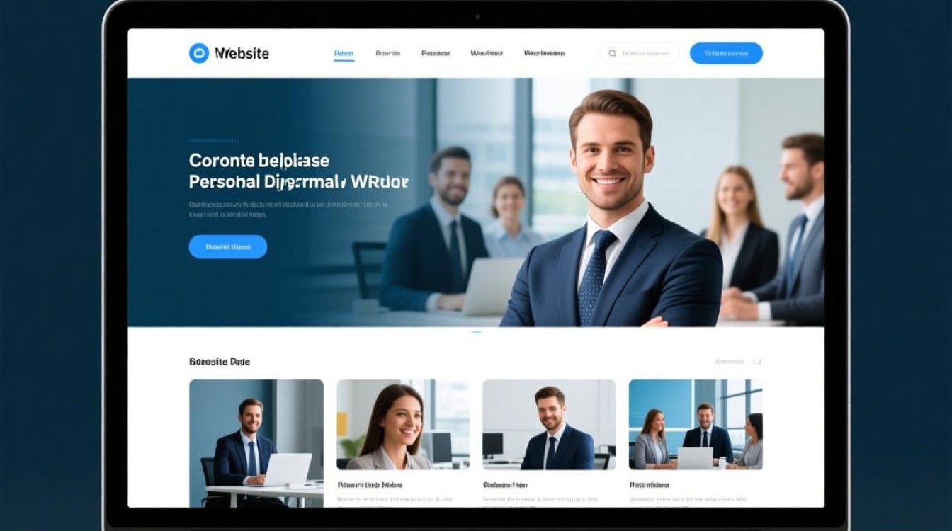 哪里有免费展示网站模板的图片下载？