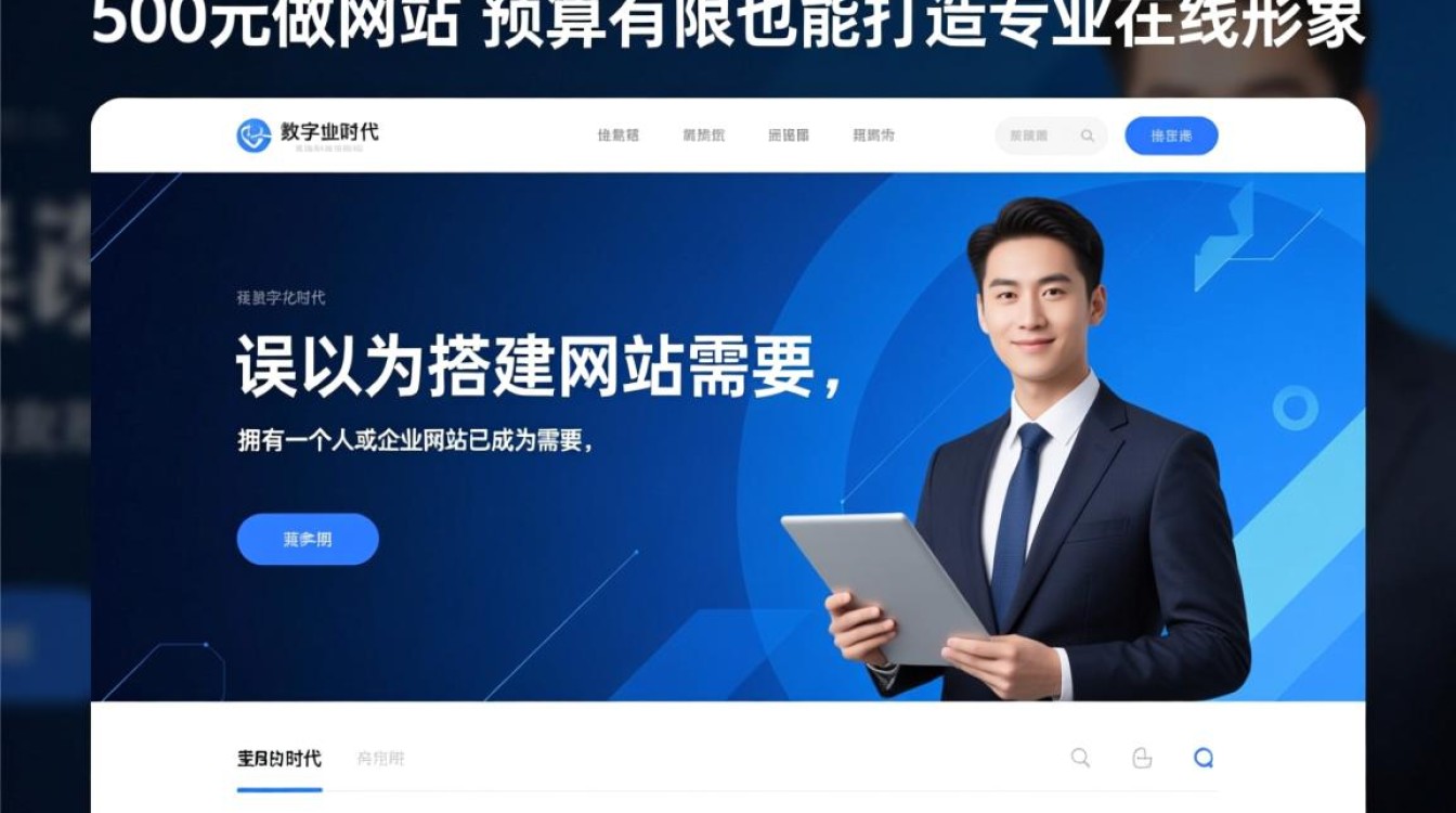 500元做网站靠谱吗？新手小白能搞定吗？