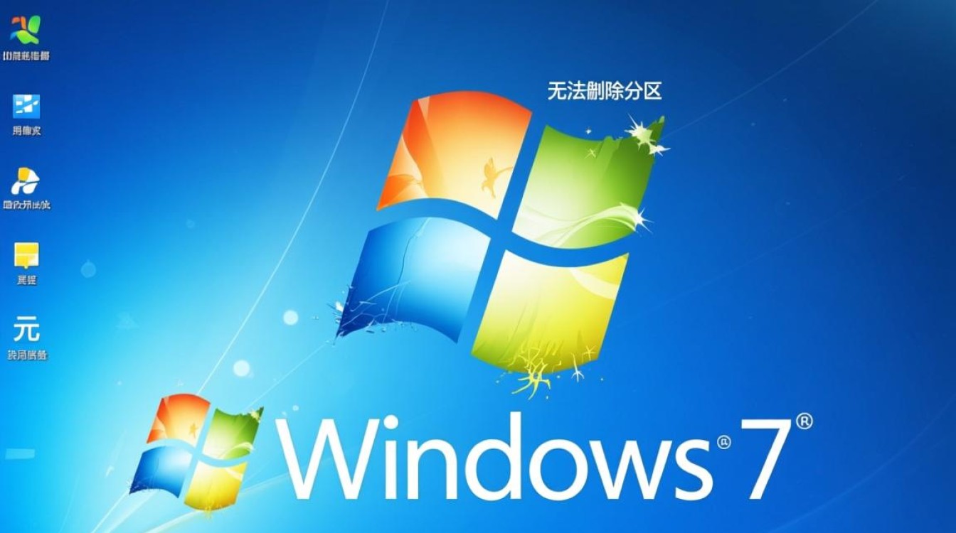 win7无法删除分区