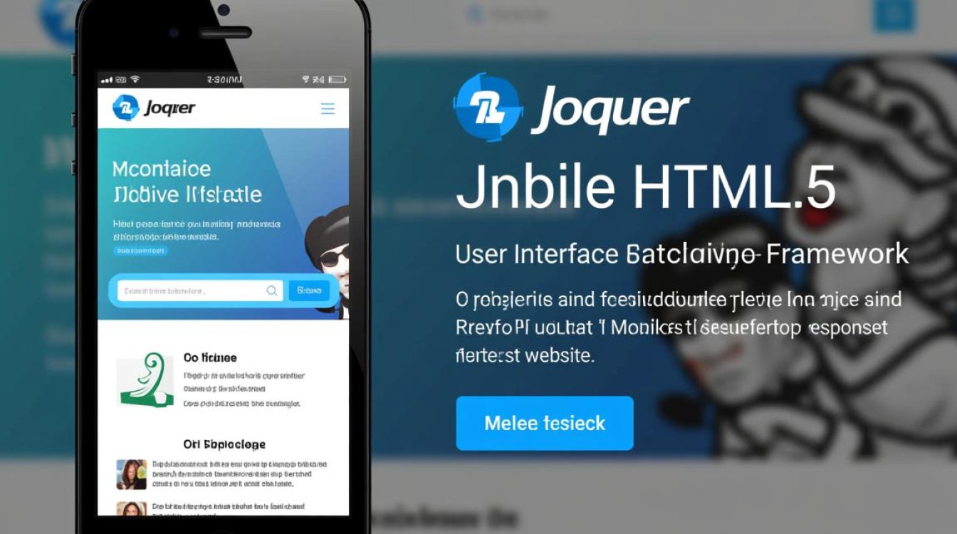jquery mobile网站模板哪里下载？免费模板如何适配手机？