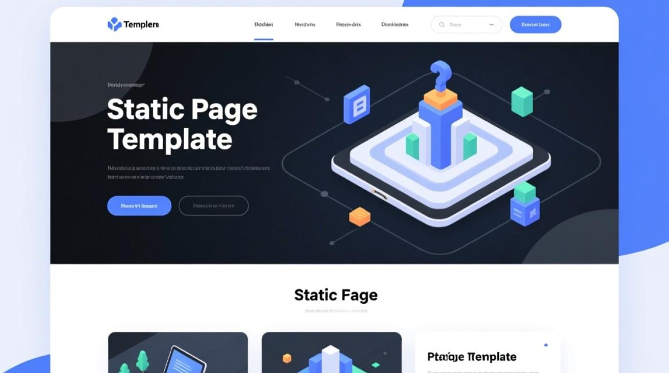 网站静态页面模板