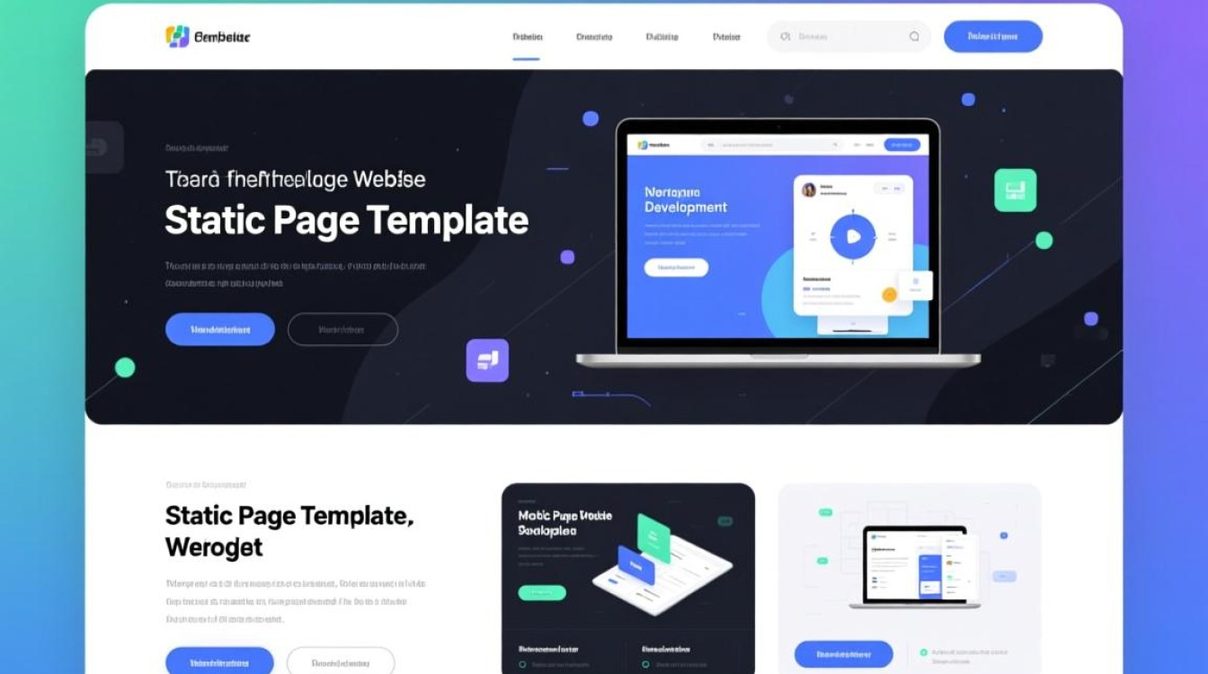 网站静态页面模板