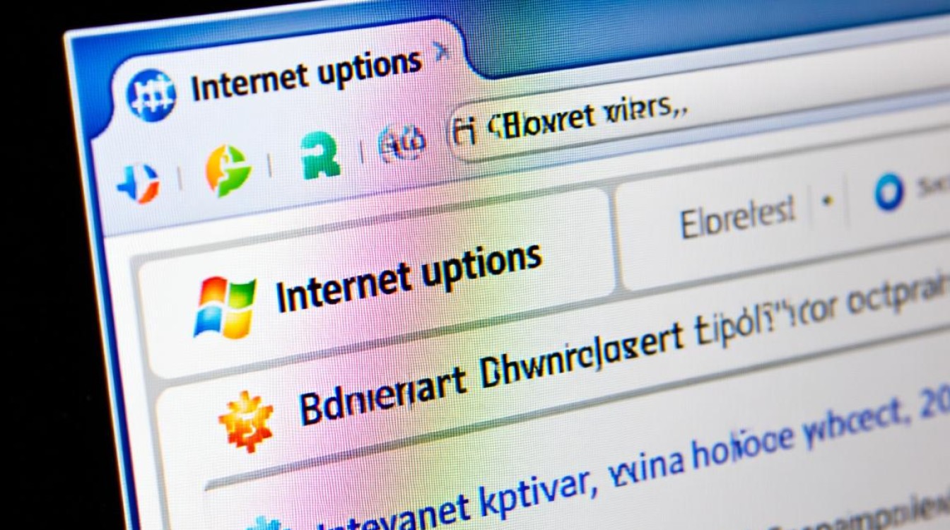 访问internet选项报错