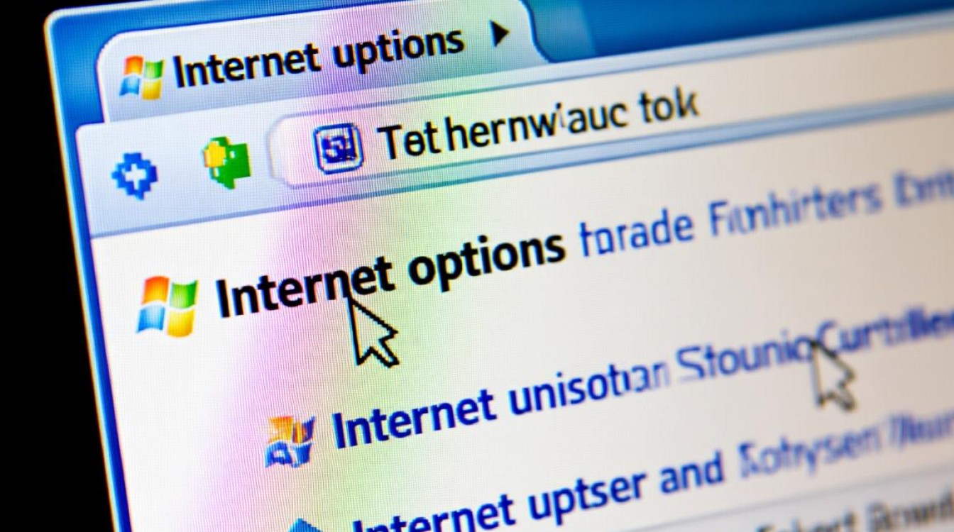 访问internet选项报错