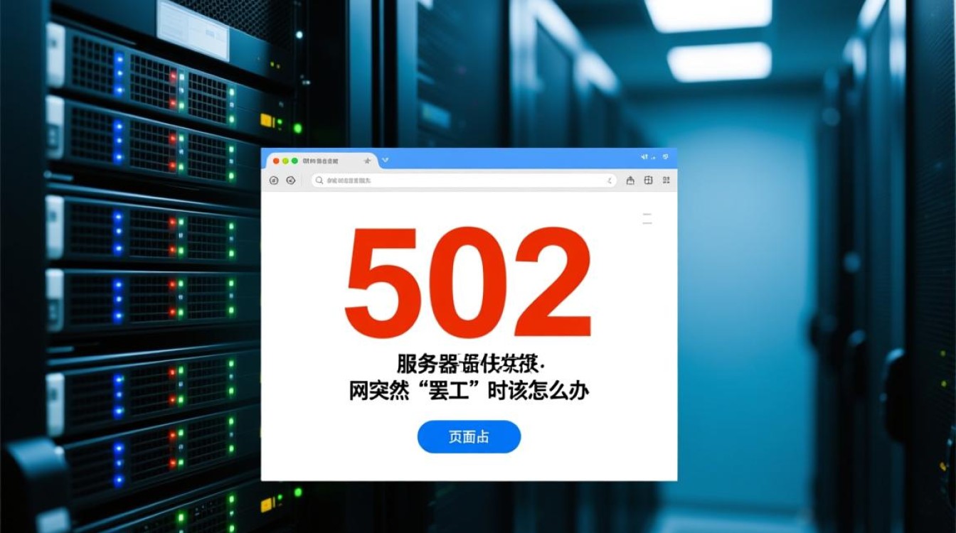 服务器502错误怎么解决？常见原因有哪些排查方法？