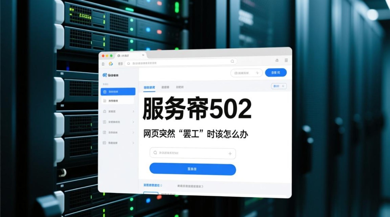 服务器502错误怎么解决？常见原因有哪些排查方法？