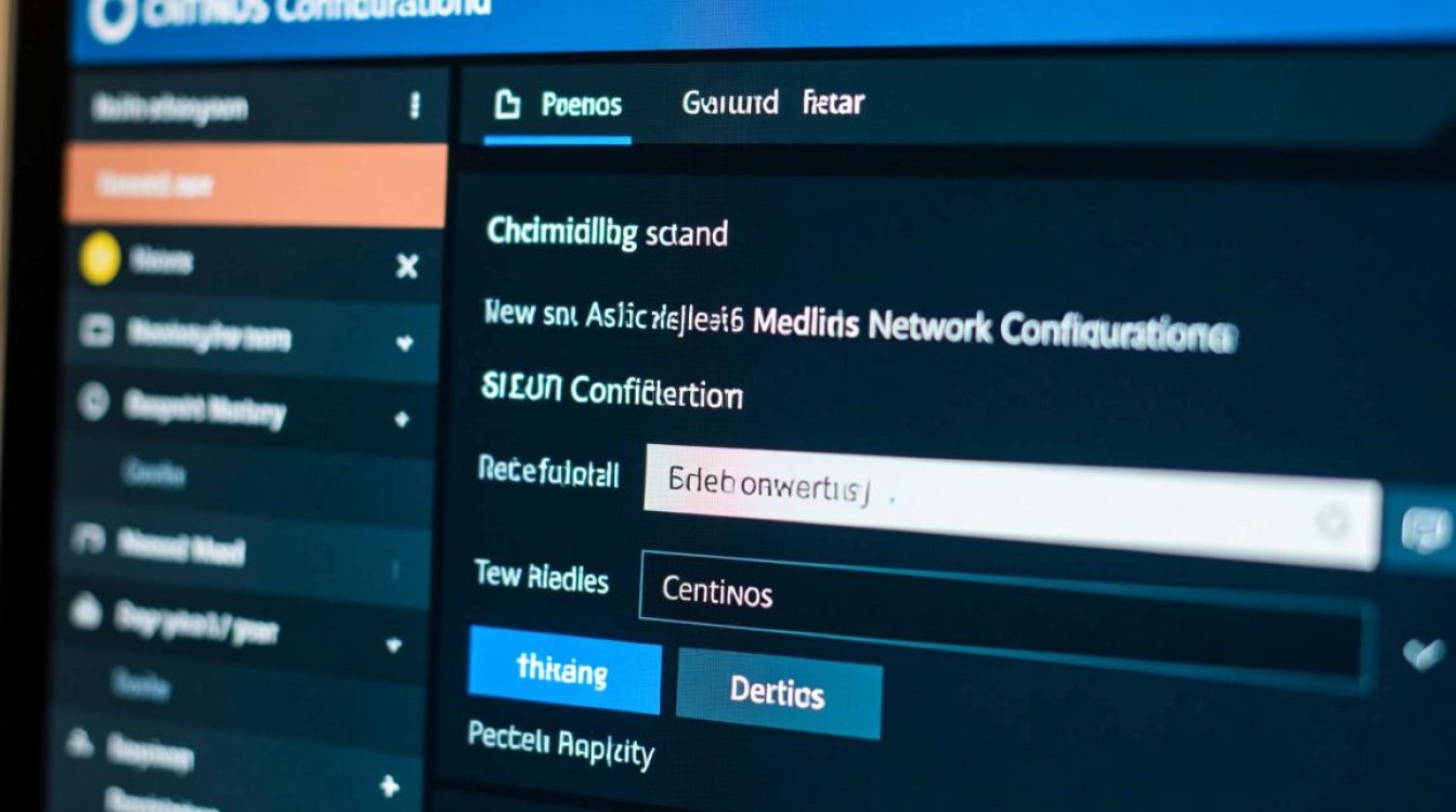 centos 改网络 生效