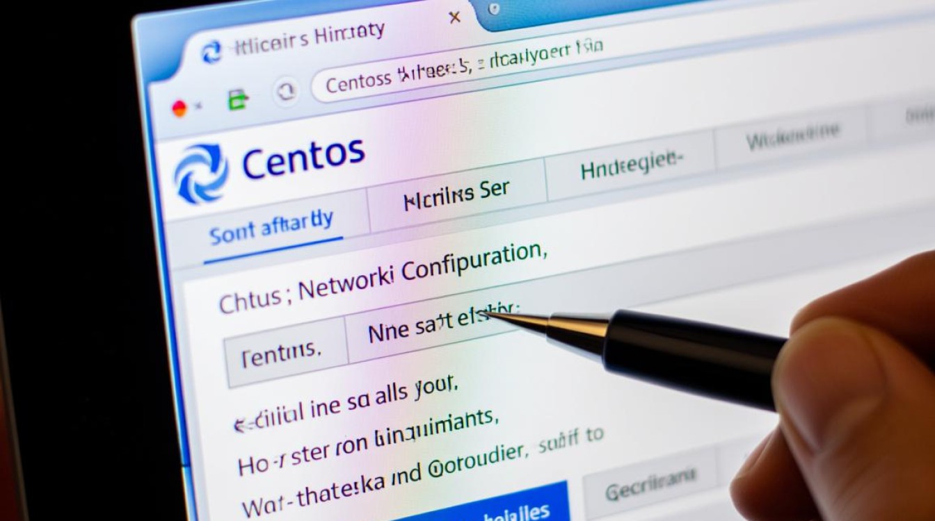 centos 改网络 生效