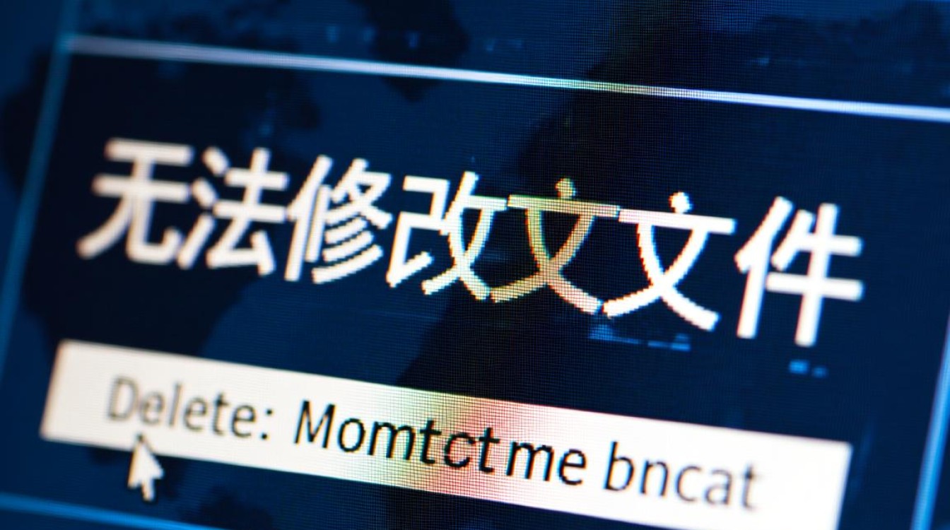 文件无法修改是隐藏属性导致的吗？怎么解决？