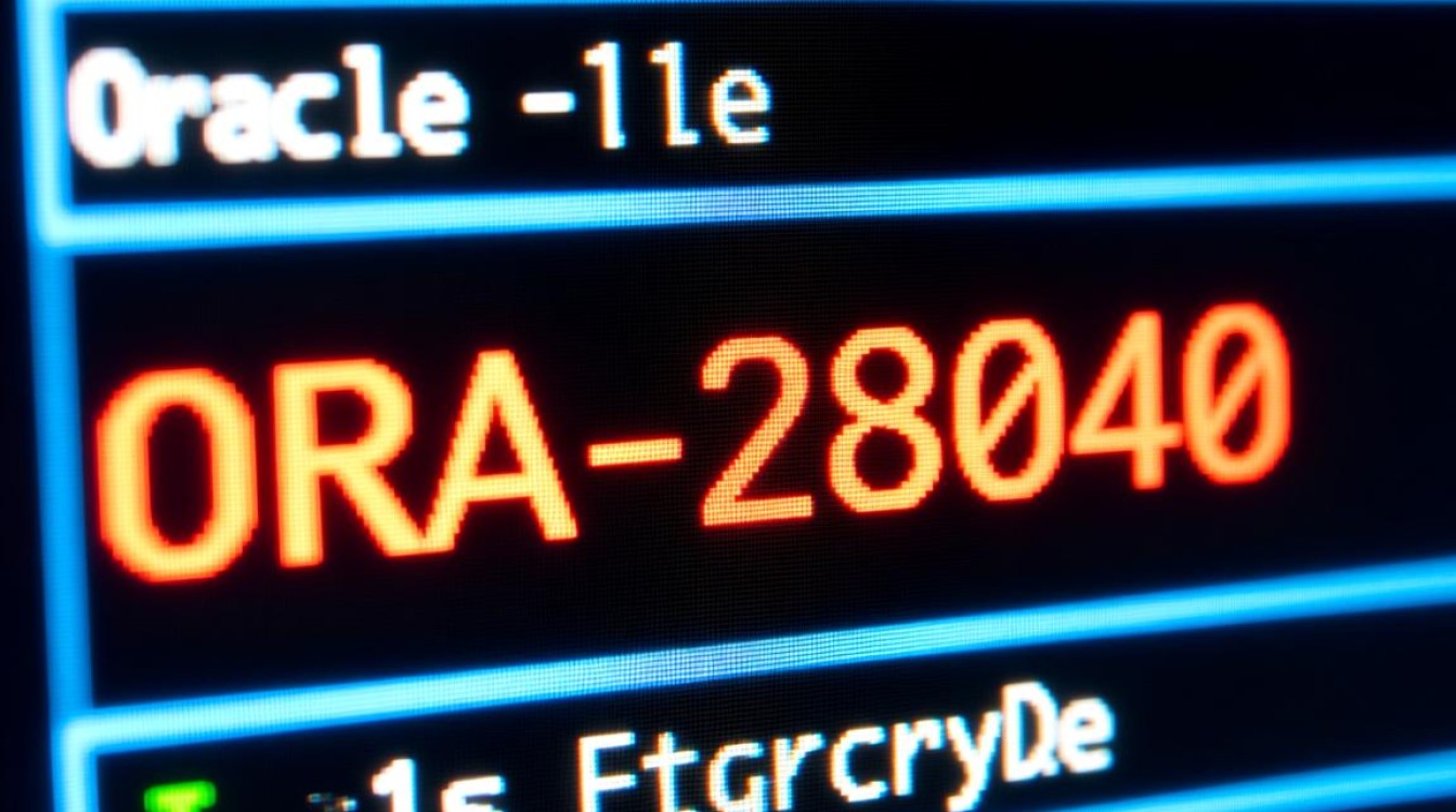 报错ora28040