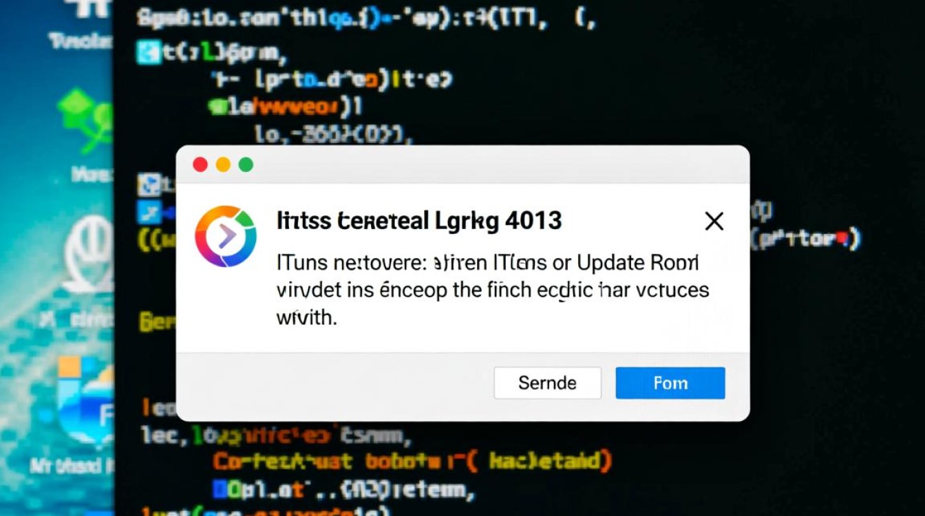 ituens恢复报错4013